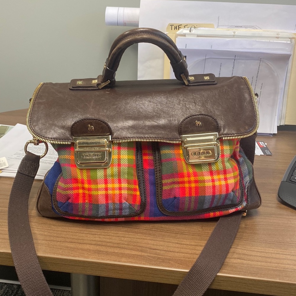 RARE L.A.M.B. Tartan bag